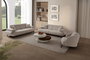 Atelier Del Sofa Bonjo Walnut - Beige